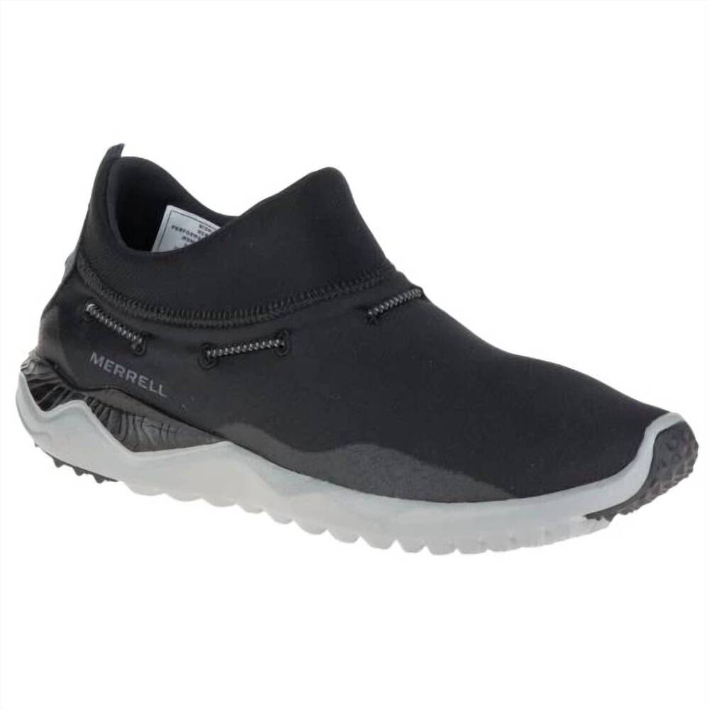 NEW MERRELL women's 1six8 mesh moc slip-on shoes in midnight